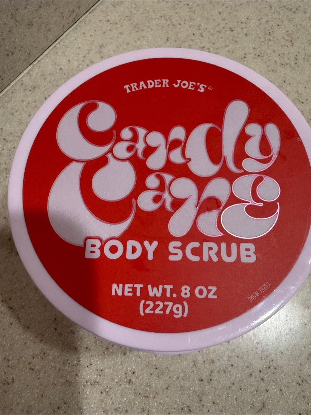 Trader Joe's Candy Cane Body Scrub